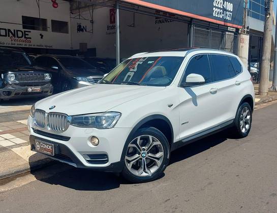 BMW X3 2.0 20I X LINE 4X4 16V GASOLINA 4P AUTOMÁTICO